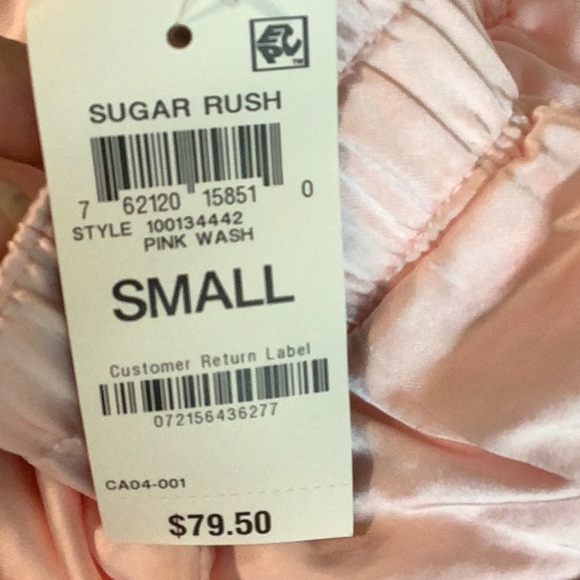 INC Size Small Pink International Concepts Jogger Pants. New With Tags. - Picture 6 of 6